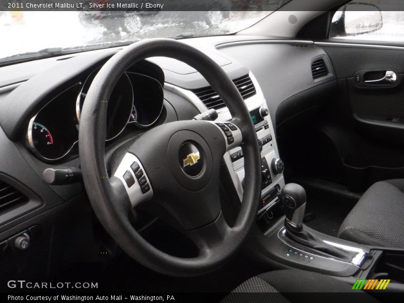 Silver Ice Metallic / Ebony 2011 Chevrolet Malibu LT