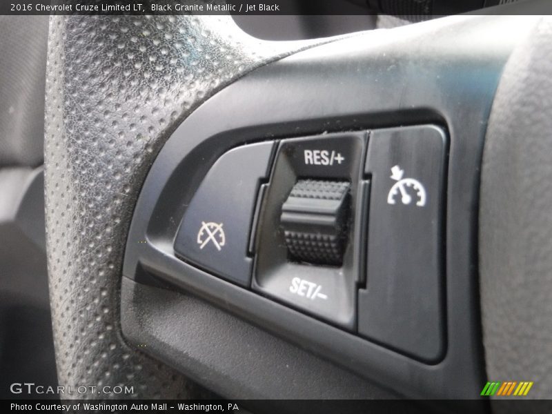Black Granite Metallic / Jet Black 2016 Chevrolet Cruze Limited LT