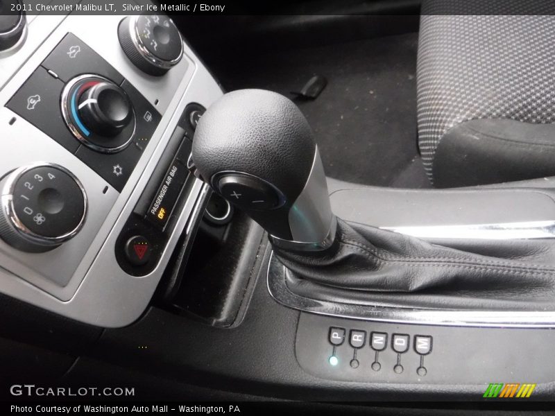 Silver Ice Metallic / Ebony 2011 Chevrolet Malibu LT