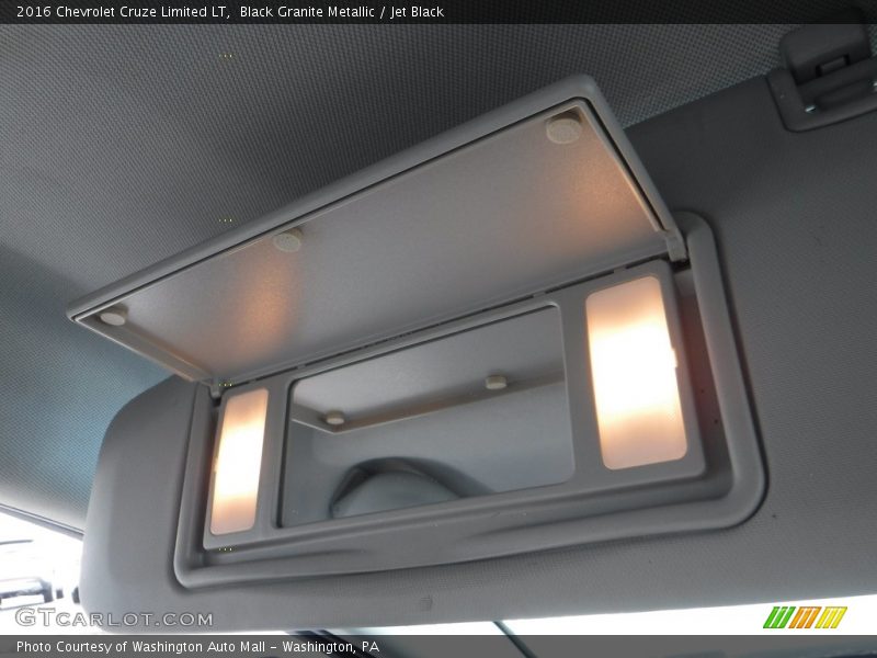 Black Granite Metallic / Jet Black 2016 Chevrolet Cruze Limited LT