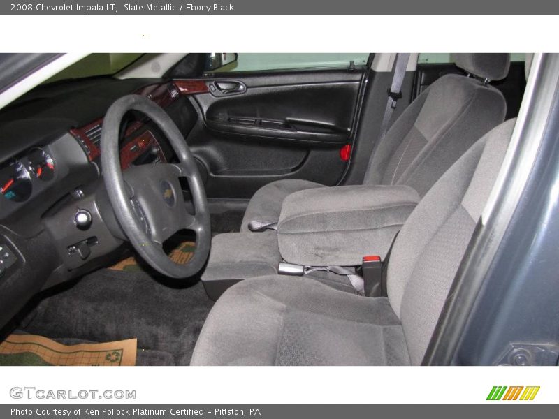 Slate Metallic / Ebony Black 2008 Chevrolet Impala LT