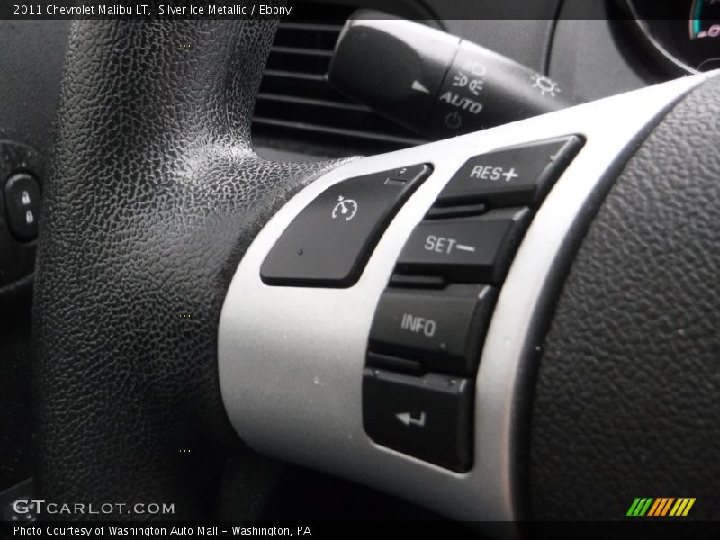 Silver Ice Metallic / Ebony 2011 Chevrolet Malibu LT