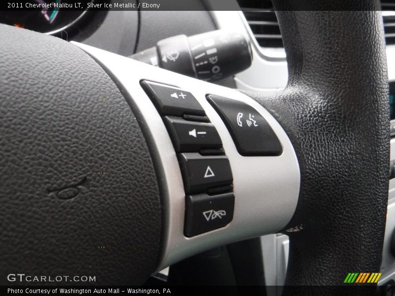 Silver Ice Metallic / Ebony 2011 Chevrolet Malibu LT