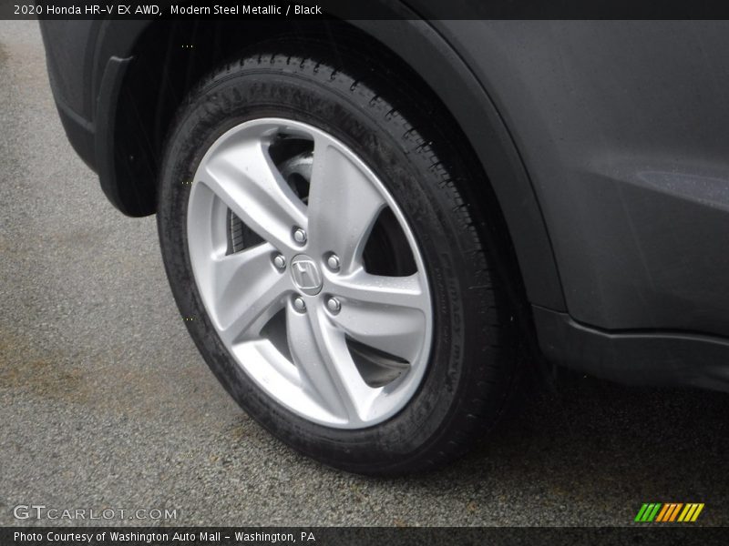 Modern Steel Metallic / Black 2020 Honda HR-V EX AWD