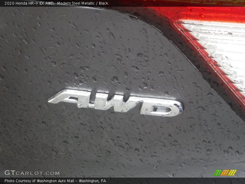 Modern Steel Metallic / Black 2020 Honda HR-V EX AWD