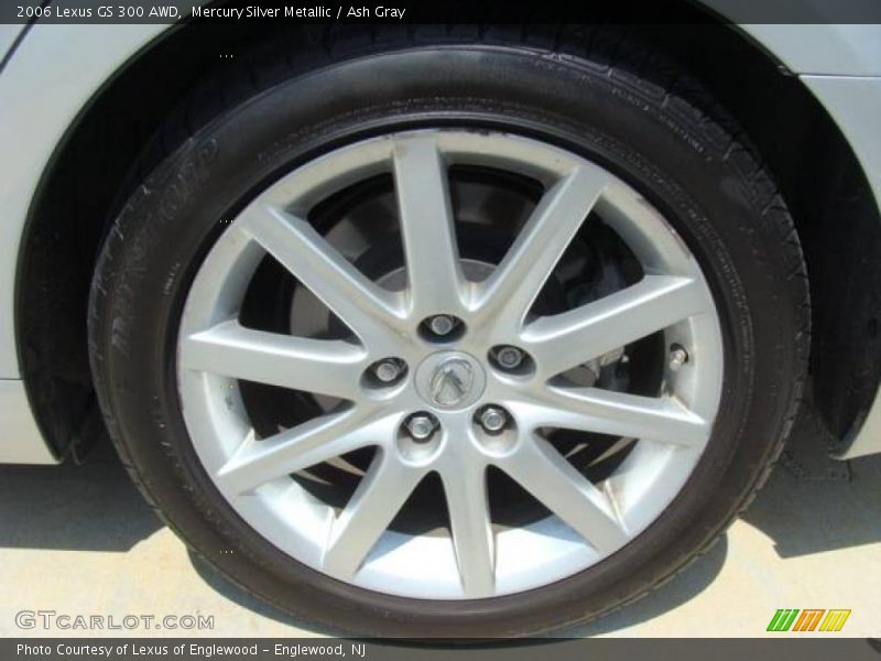 Mercury Silver Metallic / Ash Gray 2006 Lexus GS 300 AWD