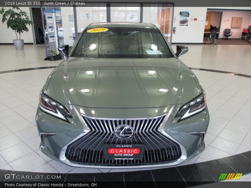 Sunlit Green / Chateau 2019 Lexus ES 350