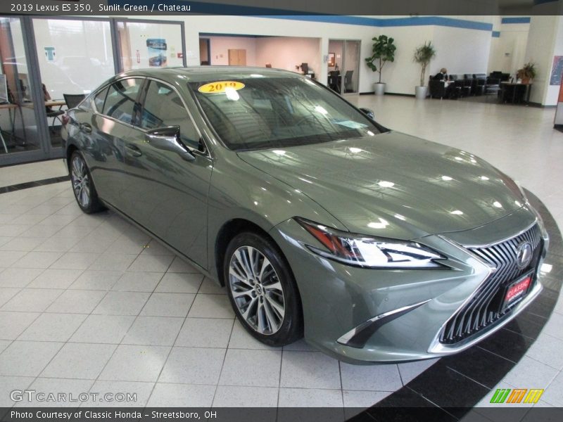Sunlit Green / Chateau 2019 Lexus ES 350