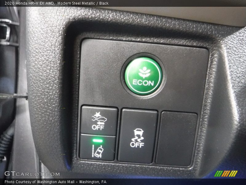 Modern Steel Metallic / Black 2020 Honda HR-V EX AWD