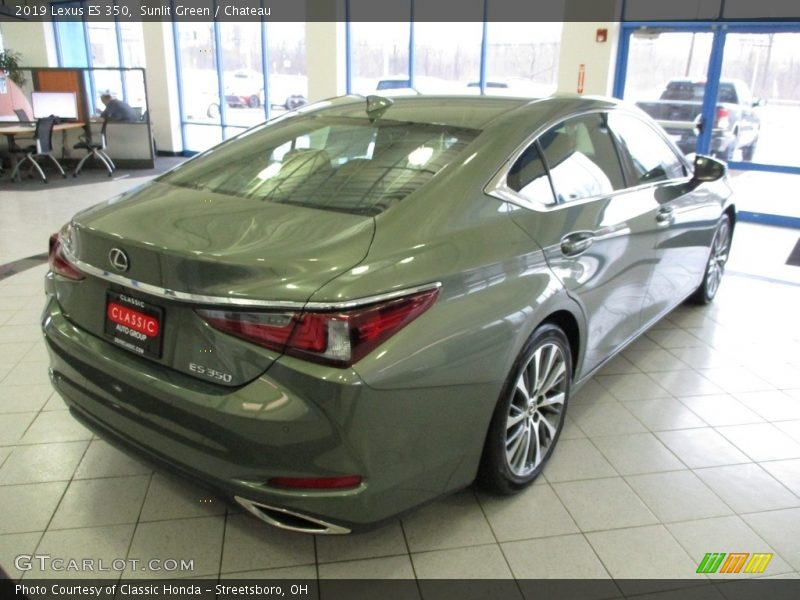 Sunlit Green / Chateau 2019 Lexus ES 350