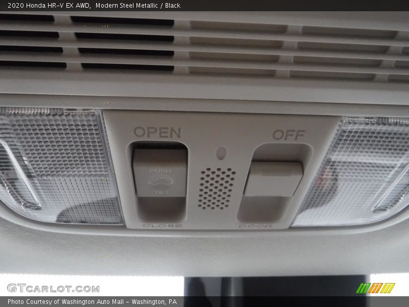 Modern Steel Metallic / Black 2020 Honda HR-V EX AWD