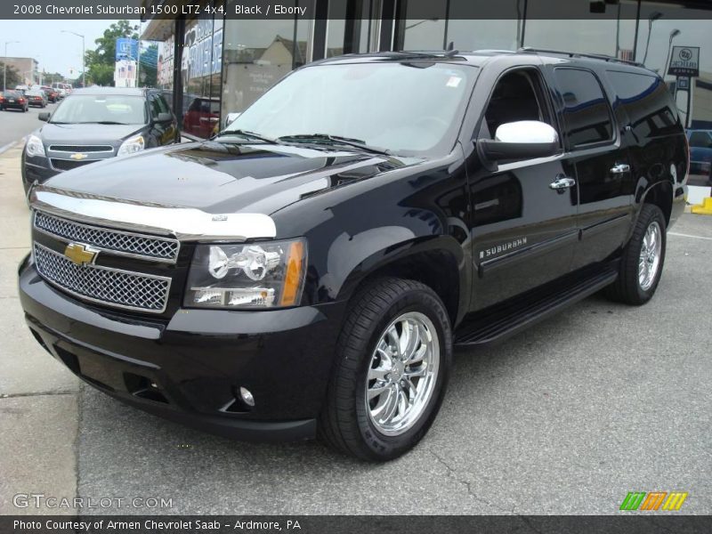 Black / Ebony 2008 Chevrolet Suburban 1500 LTZ 4x4