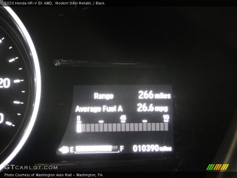 Modern Steel Metallic / Black 2020 Honda HR-V EX AWD