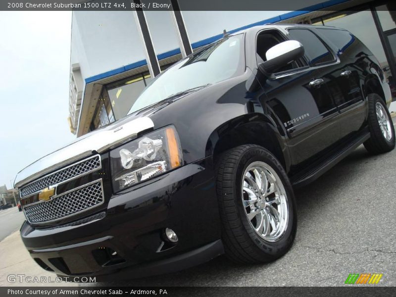 Black / Ebony 2008 Chevrolet Suburban 1500 LTZ 4x4