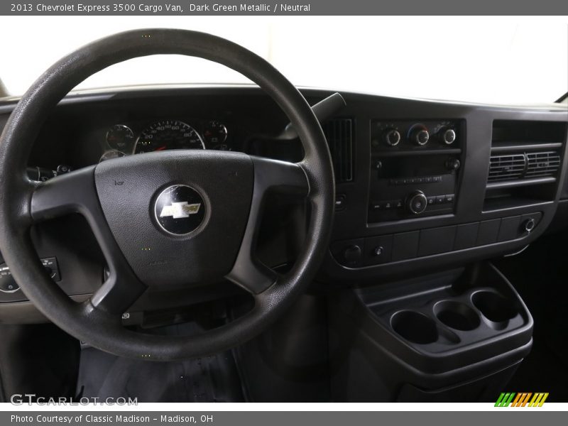 Dashboard of 2013 Express 3500 Cargo Van