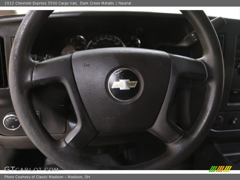  2013 Express 3500 Cargo Van Steering Wheel