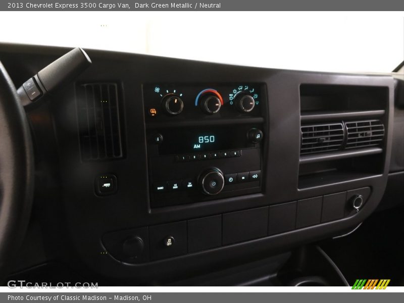 Controls of 2013 Express 3500 Cargo Van