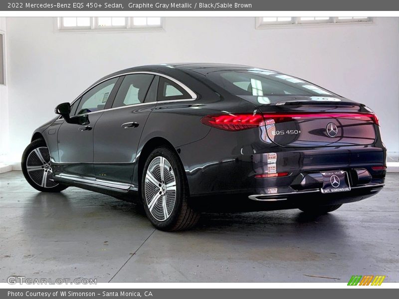 2022 EQS 450+ Sedan Graphite Gray Metallic