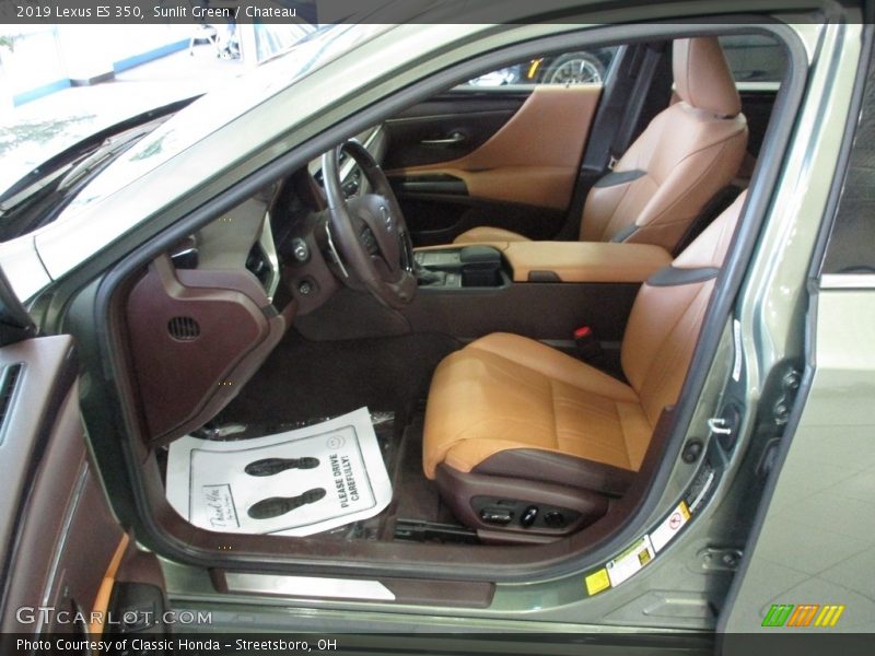 Sunlit Green / Chateau 2019 Lexus ES 350