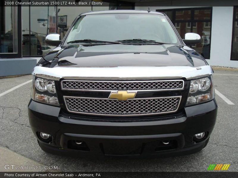 Black / Ebony 2008 Chevrolet Suburban 1500 LTZ 4x4