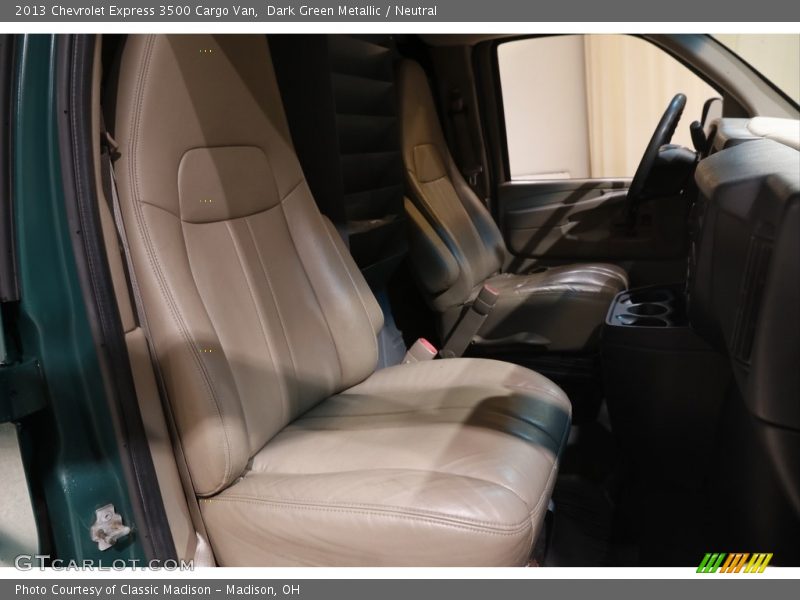 Front Seat of 2013 Express 3500 Cargo Van