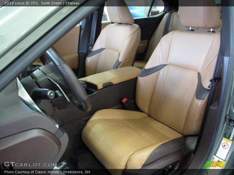 Sunlit Green / Chateau 2019 Lexus ES 350