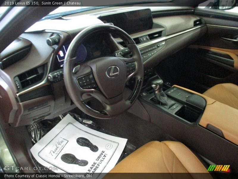 Sunlit Green / Chateau 2019 Lexus ES 350