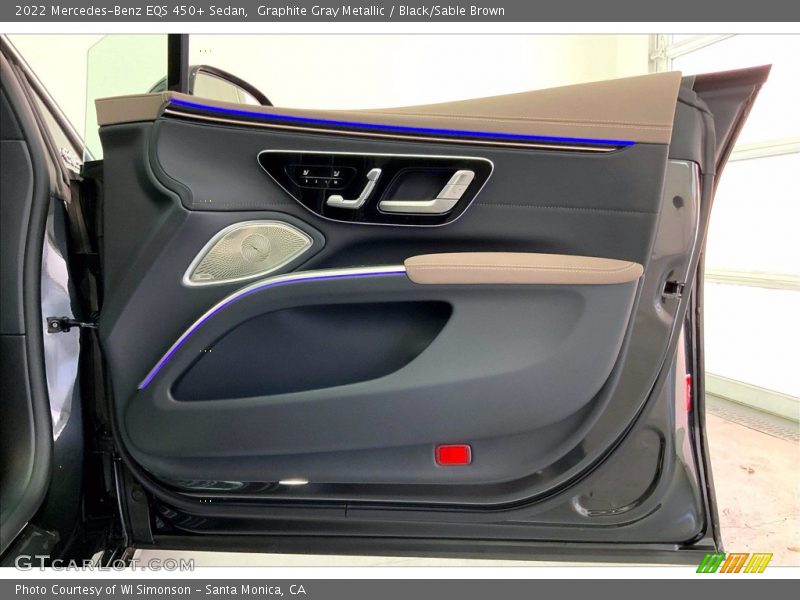 Door Panel of 2022 EQS 450+ Sedan