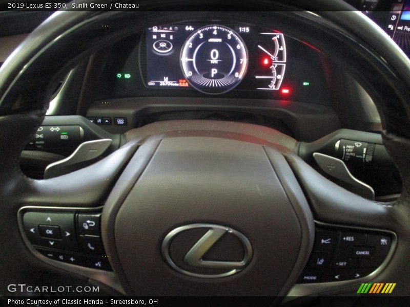 Sunlit Green / Chateau 2019 Lexus ES 350