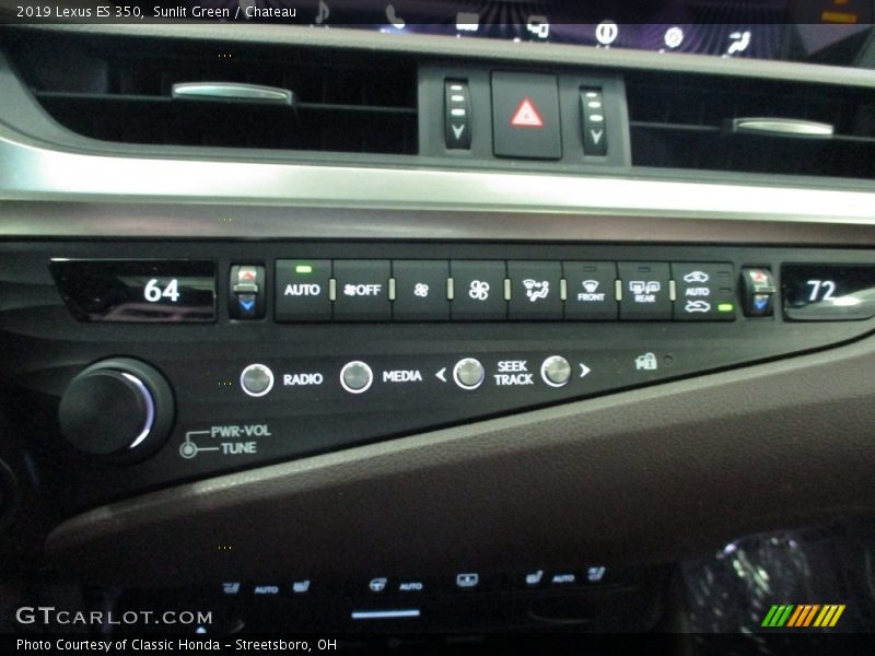 Sunlit Green / Chateau 2019 Lexus ES 350