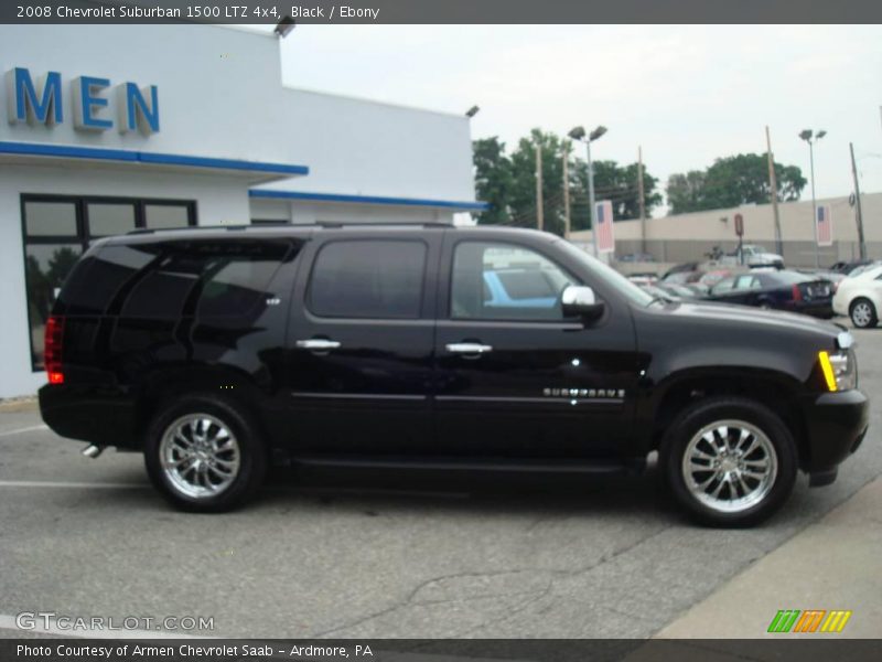 Black / Ebony 2008 Chevrolet Suburban 1500 LTZ 4x4