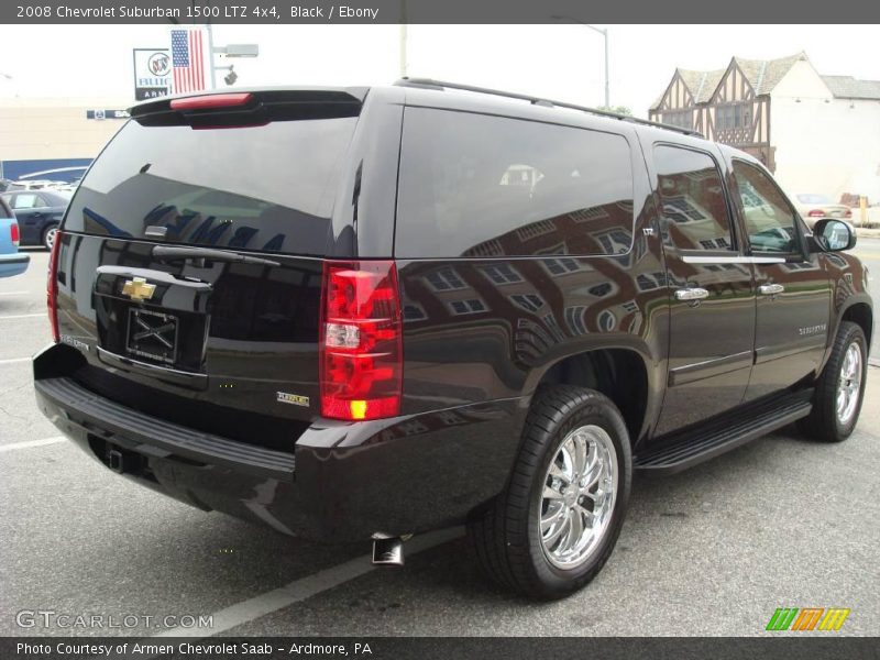 Black / Ebony 2008 Chevrolet Suburban 1500 LTZ 4x4