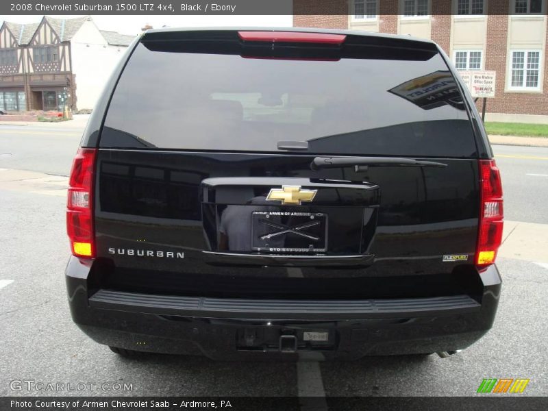 Black / Ebony 2008 Chevrolet Suburban 1500 LTZ 4x4