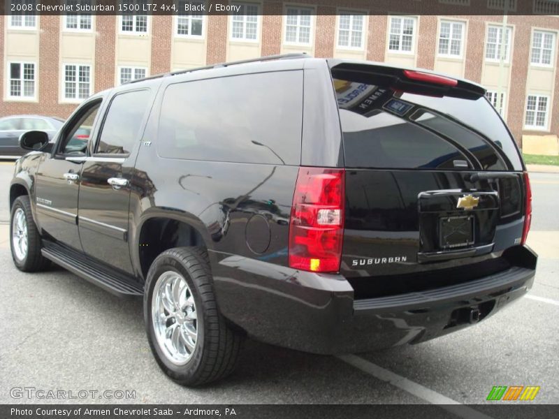 Black / Ebony 2008 Chevrolet Suburban 1500 LTZ 4x4