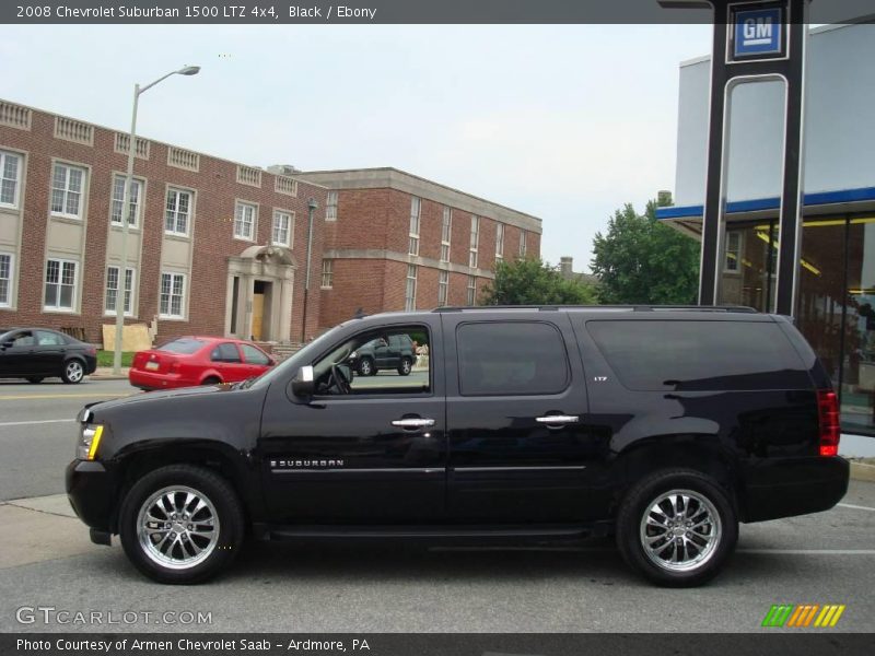 Black / Ebony 2008 Chevrolet Suburban 1500 LTZ 4x4