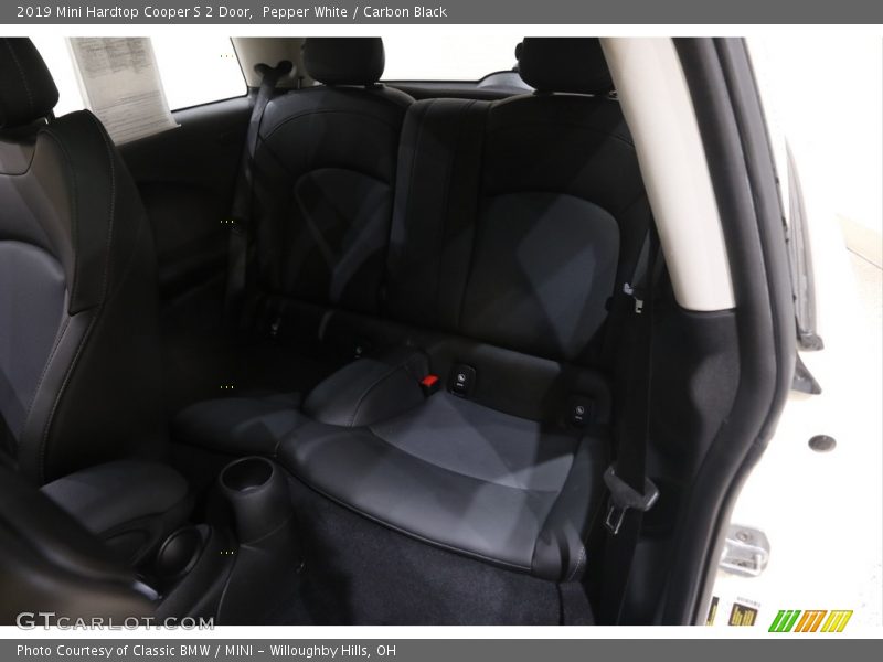 Pepper White / Carbon Black 2019 Mini Hardtop Cooper S 2 Door