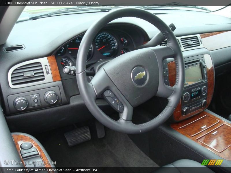 Black / Ebony 2008 Chevrolet Suburban 1500 LTZ 4x4