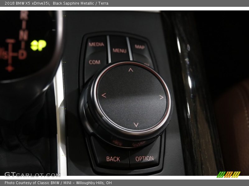 Black Sapphire Metallic / Terra 2018 BMW X5 xDrive35i