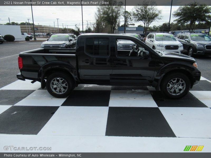 Magnetic Black Pearl / Steel 2021 Nissan Frontier SV Crew Cab 4x4