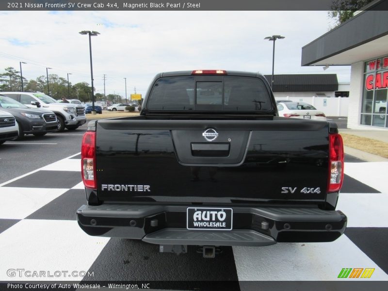 Magnetic Black Pearl / Steel 2021 Nissan Frontier SV Crew Cab 4x4