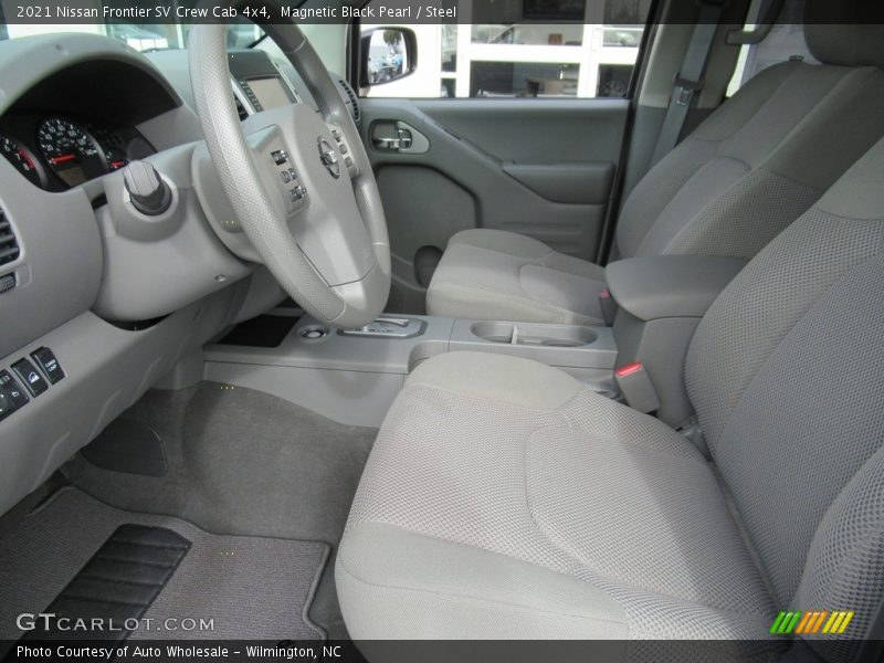 Front Seat of 2021 Frontier SV Crew Cab 4x4
