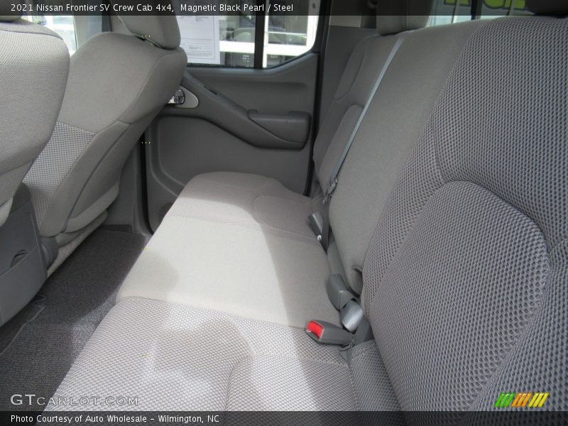 Rear Seat of 2021 Frontier SV Crew Cab 4x4