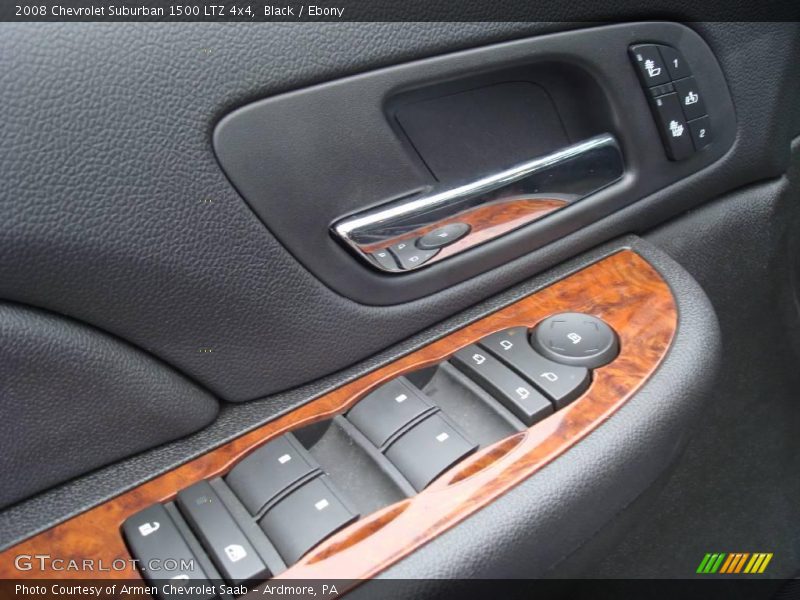Black / Ebony 2008 Chevrolet Suburban 1500 LTZ 4x4