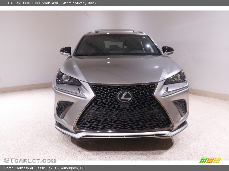 Atomic Silver / Black 2018 Lexus NX 300 F Sport AWD