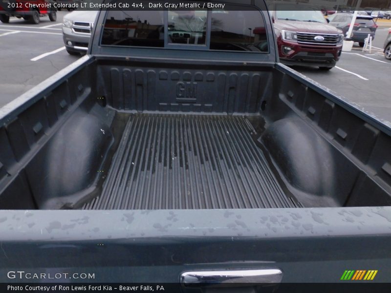 Dark Gray Metallic / Ebony 2012 Chevrolet Colorado LT Extended Cab 4x4