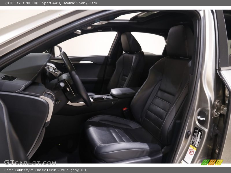 Atomic Silver / Black 2018 Lexus NX 300 F Sport AWD
