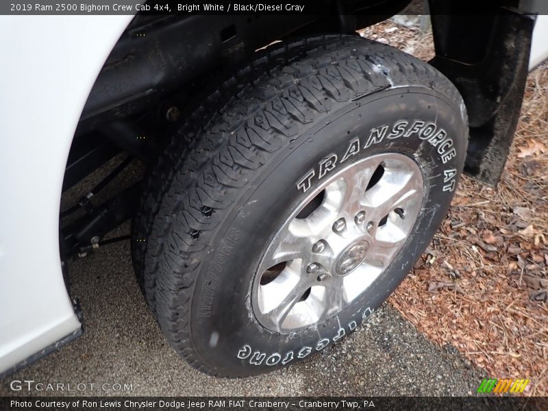 Bright White / Black/Diesel Gray 2019 Ram 2500 Bighorn Crew Cab 4x4