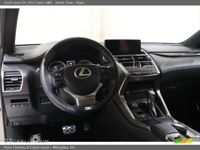 Atomic Silver / Black 2018 Lexus NX 300 F Sport AWD