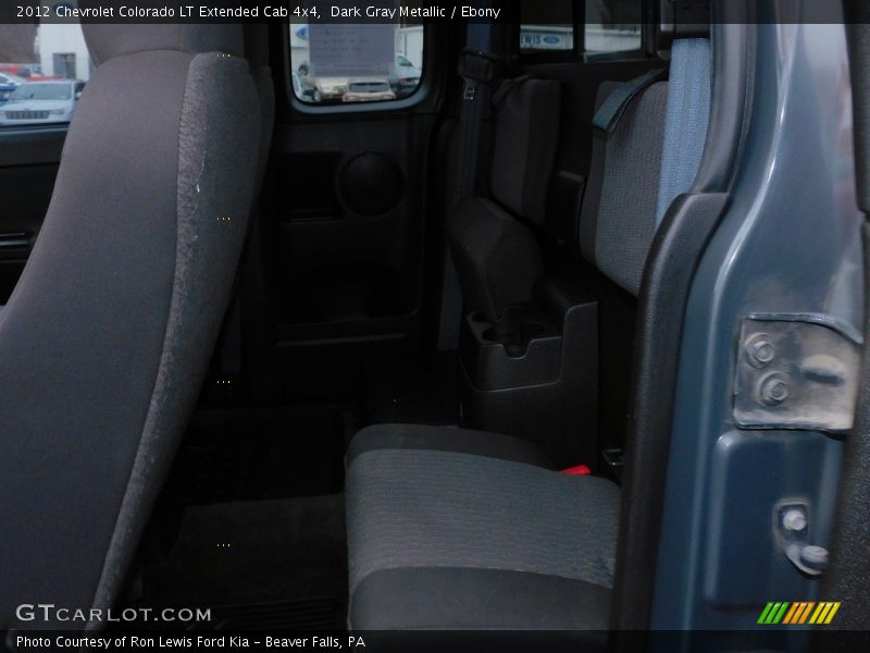 Dark Gray Metallic / Ebony 2012 Chevrolet Colorado LT Extended Cab 4x4