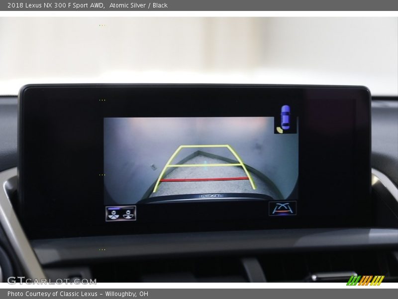 Atomic Silver / Black 2018 Lexus NX 300 F Sport AWD
